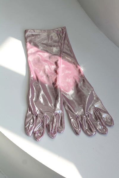 Pink pvc deals gloves