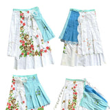 Upcycled Wrap Skirt