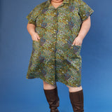 YASMINE SHIRT DRESS- NEW