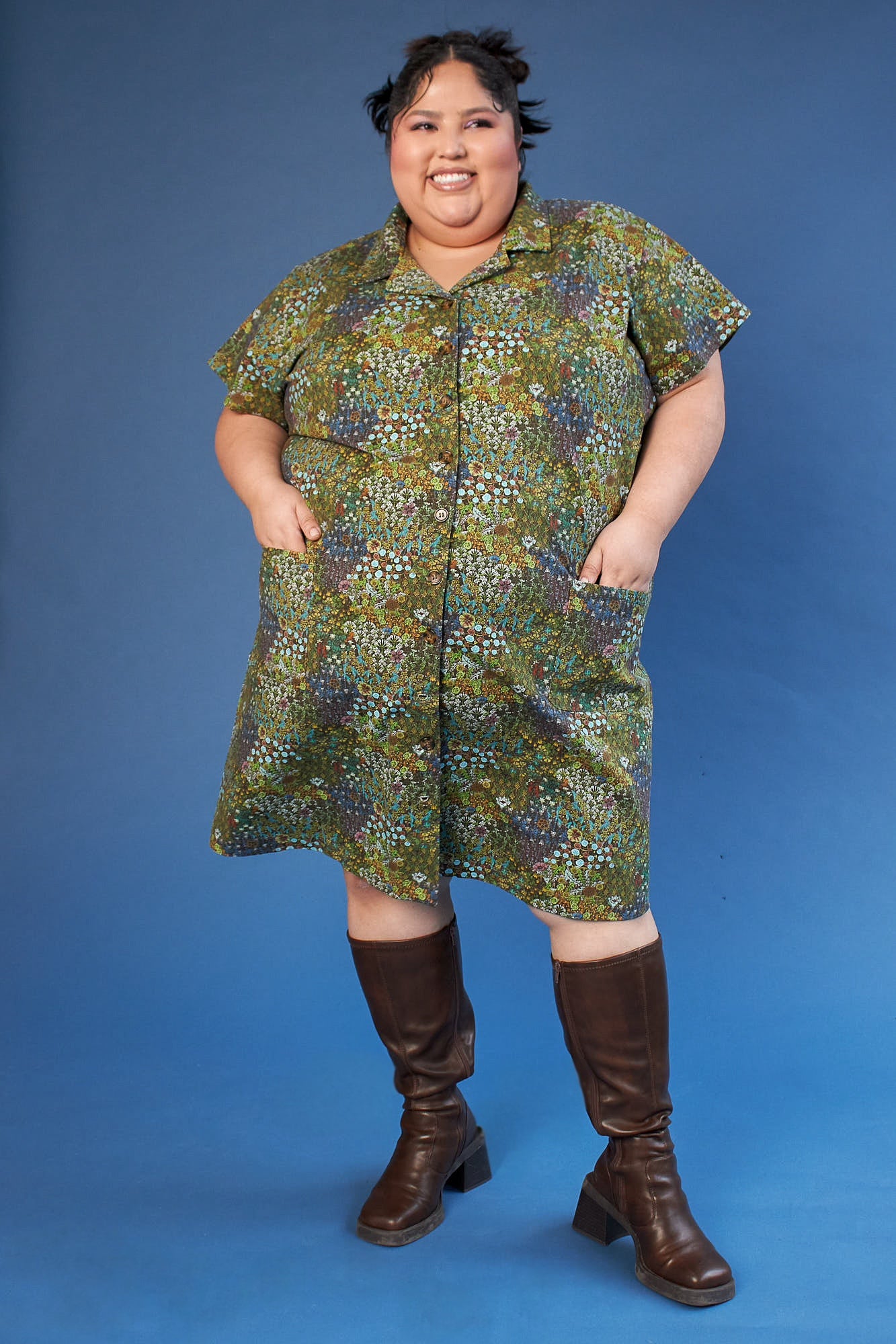 YASMINE SHIRT DRESS- NEW