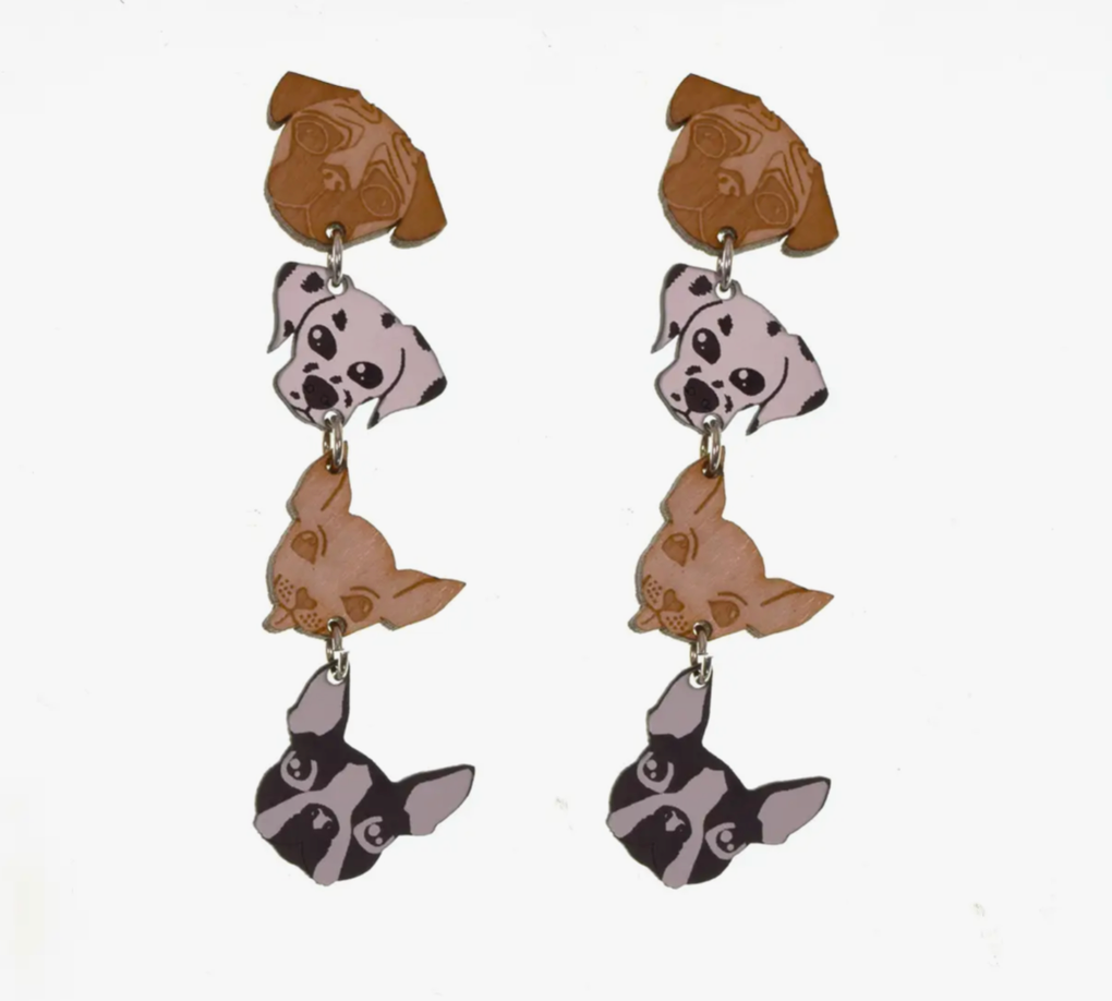 Puppy Stack Earrings
