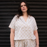WILLIE TOP- LINEN