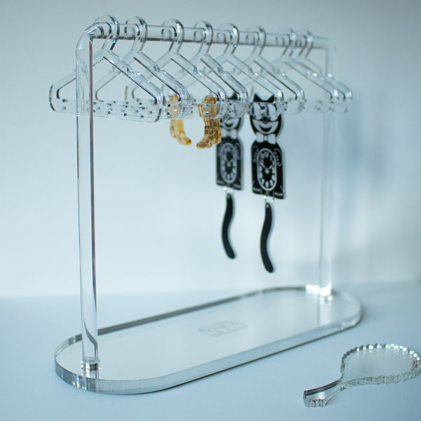 Hang In There Earring Organizer